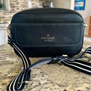 Kate Spade Rosie Pebbled Leather Flap Camera Bag